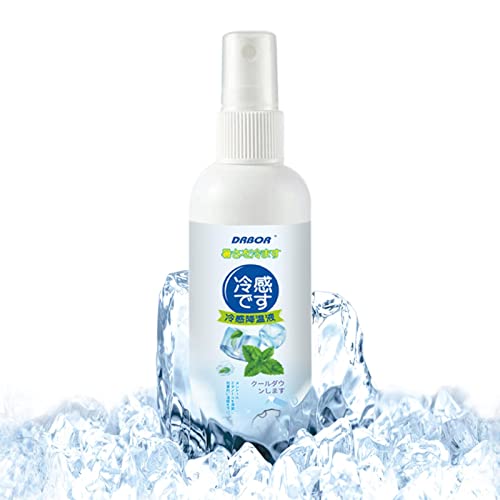 Cooles Spray für den Sommer | Outdoor-Kühlspray für den Sommer,Natürliche Pflanzenextrakte, kühlendes Artefakt für Camping, Ausflüge, Wandern, Picknick, Reisen