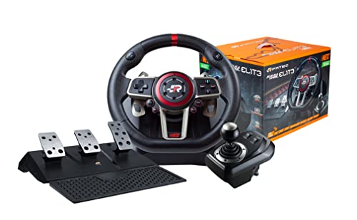 FRTEC - Suzuka Elite Next Rennlenkrad Lenkrad mit Pedale und Schalthebel, Gaming Driving Racing Steering Wheel (PC, PS3, PS4, Xbox One X|S, Xbox Series X|S, Nintendo Switch)