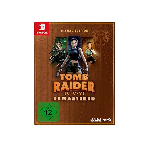 Tomb Raider IV-IV Remastered Starring Lara Croft Deluxe Edition - Switch