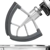 tomoneed Flex Edge Beater für KitchenAid Standmixer - Doppelseitige Silikonkanten für 4,5-5 Quart Tilt-Head Standmixer, Zubehör für KitchenAid Mixer (Grau)