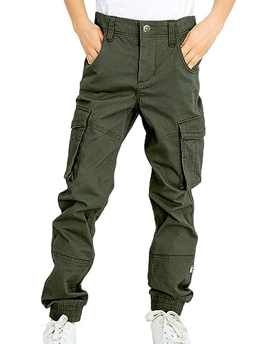 NAME IT Mädchen Nkmryan Cargo Twi Pant 2222-ba Noos Hose, Rosin, 128 EU