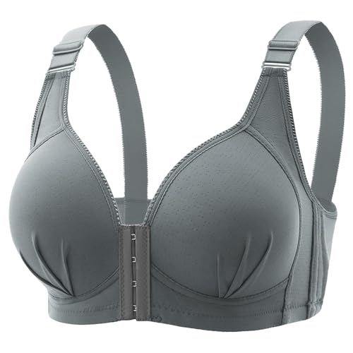 Damen BH, Sport BH Damen Soft Comfort Bras Leicht Atmungsaktive Unterwäsche Ohne Bügel BH Passform Stretch Bügelloser Haut Freundlich Bralette Klassische Elegant Bustier