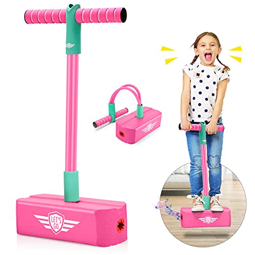 Toyzey Spielzeug für Draußen,Pogo Jumper Spiele ab 3 4 5 6 7 8Jahre Spielzeug ab 3-8 Jahre Mädchen Spielzeug 8-12 Jahre Lustige Spiele Kinder Geschenke für Mädchen 3-12 Jahre Geburtstagsgeschenk