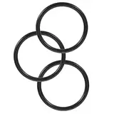 Generic 2 Sets Klangschalenkissen Schalenmatte Für Meditation Deko-schalenkissen Klangschalenpolster Buddhismus-produkt Hochwertiger Gummi 3 Stück X 2