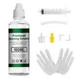 Coloran 100ML Druckkopfreiniger Düsenreiniger für Epson, Drucker Reinigungsset Druckkopf Reiniger Flüssigdrucker Kopfreinigungsset für HP Canon Brother Samsung Aller Tintenstrahldrucker Druckkopf