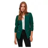 Vila Damen Vijoy Noos 3/4 Blazer, Pineneedle, 44 EU