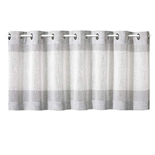 Happy Home Scheibengardine Pius B/H: 140/50 cm halbtransparent
