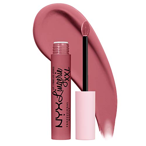 NYX Professional Makeup Lip Lingerie XXL, Flüssiger Lippenstift für langen Halt, Vegane Formel, Flaunt It