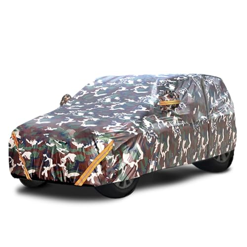 Vollgarage für BMW XM, Outdoor, wasserdicht, atmungsaktiv, Sonne, Regen, winddicht, Außenabdeckungen (Camouflage)