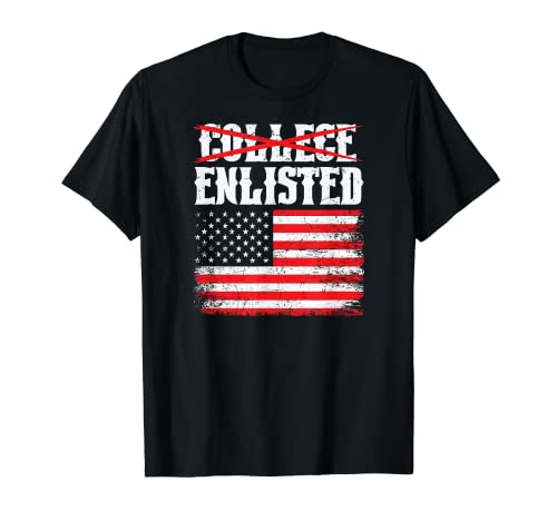 Tag der Unterzeichnung der Einberufung von Militärs ohne College-Einberufung T-Shirt