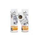 UniQum Autolack + Klarlack 2K Spraydose fürs LKW für DAF LVS-MIETER BROWN 03119 Autolack Reparatur 2 x 400 ml