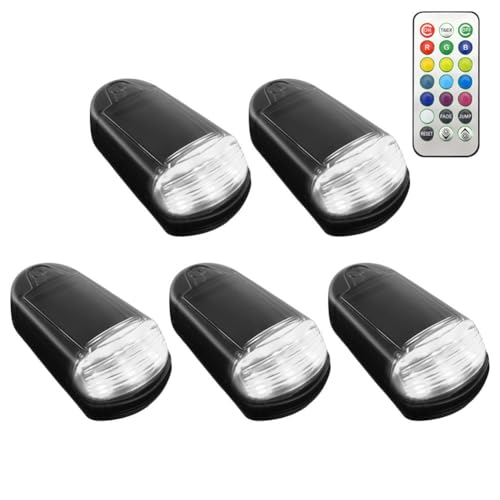 Solar-Fernbedienung, 7 Farben, App, LKW, Fahrdachlicht, IP67, wasserdicht, 3 Sensoren, LED, Q4D4, intelligente Maus