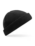 Beechfield B43R Recycled Mini Fisherman Beanie - Black