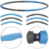 PEARL Sports Hola Hoop: Hula-Hoop-Reifen, Schaumstoff-Mantel, Massage-Noppen, 1,2 kg, Ø 100 cm (Hula HOPP Reifen, Sport Hula Hoop, Fitnessreifen beschwert)
