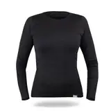 SES Thermoshirt Damen Langarm 40 Anthrazit aus 75% Baumwolle & 25% Polyester/atmungsaktive Thermo Oberteil Damen/Thermounterwäsche Damen für Wärme & Komfort