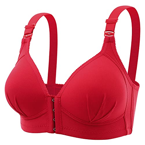 BH Damen, Sport BH Damen Soft Bequem Bras Leicht Atmungsaktive Unterwäsche Ohne Bügel BH Passform Stretch Bügelloser Haut Freundlich Bralette Elegant Einfarbig Bustier