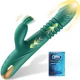 Vibration für Frauen Vibrator mit Stoßfunktion, Dildo Sex Spielzeug für Die Frau Paare ORSLUM Sexspielzeug Vibratorensets für Frauen Klitoris Solo, Sex Toys für Damen Stoss G Punkt Rabbit Vibratoren