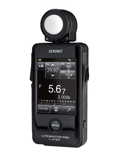 Sekonic L-478D LiteMaster Pro Belichtungsmesser mit Touch-Screen ohne Funksender