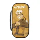 Konix Naruto Shippuden Schutz- und Transporthülle für Nintendo Switch, Switch Lite und Switch OLED Konsolen - Aufbewahrung von 8 Spielen - Naruto-Motiv