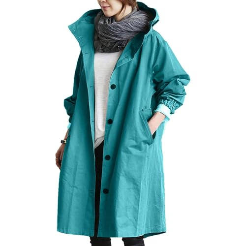 ZTFYKLIN Damen Mode Sale Damen Strickjacke Kurz Lederjacke Damen Mit Kapuze Steppjacke Mädchen 116 Daunen Damen Jacken Winter Wollmantel Damen Warm Winter Jacke Damen Lange Poloshirts Damen Sale