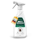 Silberkraft Bettwanzenspray 500 ml für Matratzen und Betten, effektiv Bettwanzen bekämpfen, hilfreiches Anti-Bettwanzen-Mittel gegen Bettwanzen und Ungeziefer