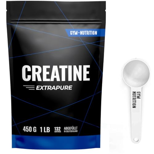 Creatine Monohydrat Pulver - Ultra Reines Kreatin Monohydrat mit Vitamin B6 - Optimal Hochdosiert - Ultrapure Creatin Monohydrat - Creatin Pulver Monohydrate - 100% Vegan in Deutschland abgefüllt