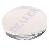 MagiDeal Hochwertig Acryl Transparent Poker Dealer Button