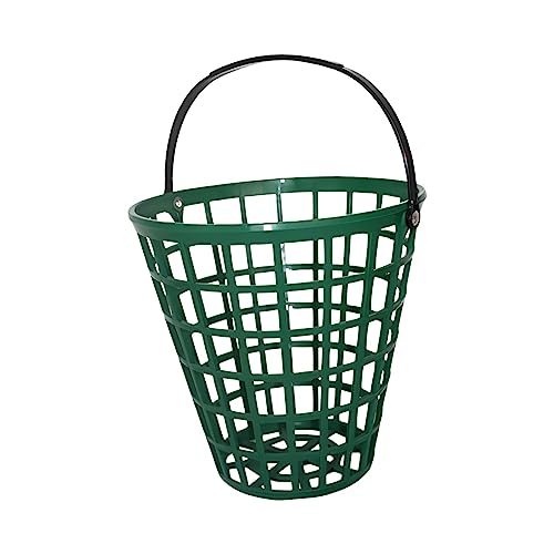harayaa Golfball-Korb, Golf-Range-Eimer-Träger, Trainings-Golfball-Behälter, Golfwagen-Zubehör, tragbarer Golfball-Eimer für Präsentationsübungen, Hält 75 Bälle