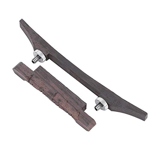 Mandoline Bridge Palisander Mandolinensaiten Brücken Höhenverstellbare Brücke Mandoline Instrument Zubehör DIY Ersatzteile