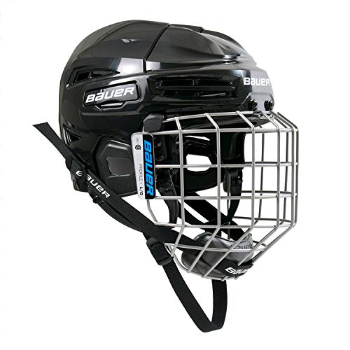 Bauer Ims 5.0 Helm Combo Senior schwarz