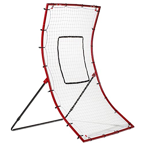 Franklin Sports Baseball Rebounder Net – Baseball + Softball Pitchback Net + Pitchback Target – All Angle Bounce Back Net – Return Fielding Trainer – 121,9 cm