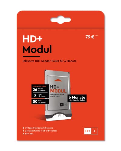 HD+ Modul inkl. HD+ Sender-Paket für 6 Monate gratis