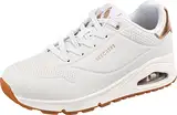 Skechers Damen UNO-GOLDEN AIR Sneakers, White, 41 EU