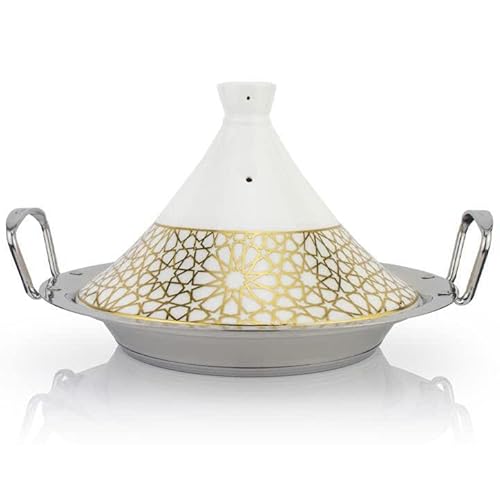 Marokkanische Tajine Tajin Tagin Tagine Royal Ø 34 cm Keramik Induktion 4-6 Personen