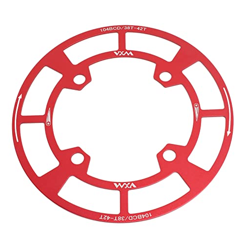 Pasamer Kurbelschutz für Fahrradgetriebe, Ersatz, staubdicht, einfache Bedienung, Fahrrad-Kurbelschutz aus Aluminiumlegierung, verhindert das Verkratzen von Fahrrädern