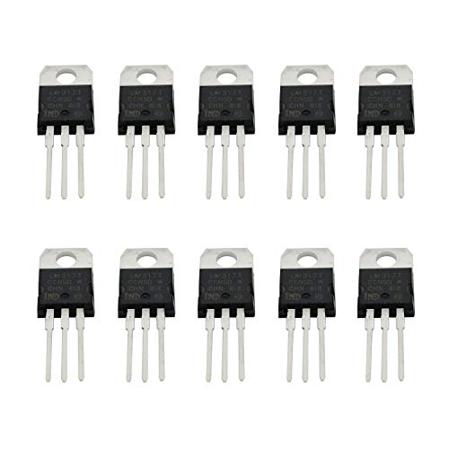 10PCS LM317T LM317 Einstellbarer Spannungsregler mit drei Anschlüssen TO-220 Transistorausgang 1.5A 1.2V To 37V