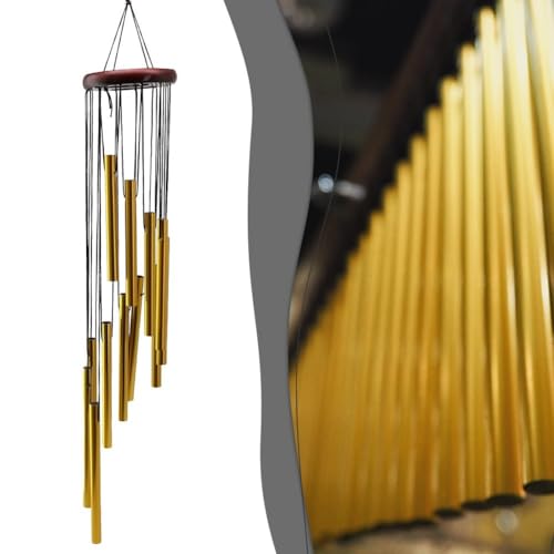 Elegantes Musik-Windlied, das jeder Umgebung einen Hauch von Gelassenheit verleiht (Silber)