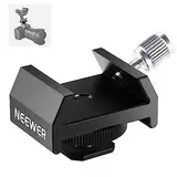 NEEWER Teleskop Sucherfernrohr Montageadapter aus Metall mit Cold Shoe und 1/4" Gewinde für Kamera Hot Shoe Mount, Standard 33mm Sucher Schwalbenschwanzbasis für Himmelsastrofotografie, LS-T16