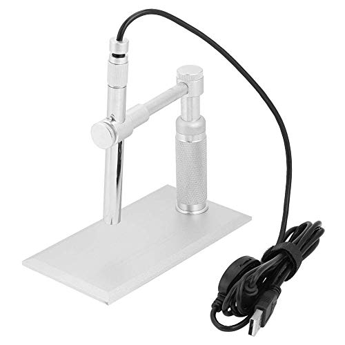 Digitales Mikroskop USB Mit Lupe Kamera Ständer Webcam, Metallstift Endoskop, Hochwertiger CMOS-Sensor, 2M Pixel