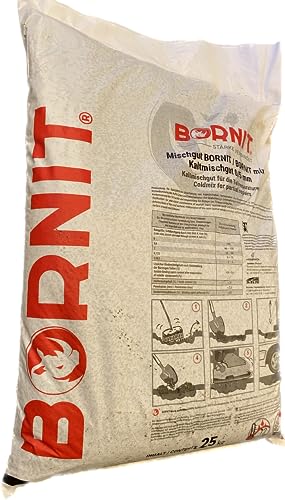 All4All Kaltasphalt 25kg Sack Straßenreparatur Asphalt Fertigmischung Asphaltreparatur Kaltmischgut Wetterbeständig