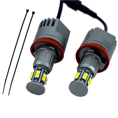 Angel Eyes,Angel Eye Halo 2 teile / 1 set 2x120W 240W E92 H8 LED Angel Eyes LED Marker Lichter Canbus for BMW X5 E70 X6 E71 E90 E91 E92 M3 E89 E82 E87 Scheinwerfer