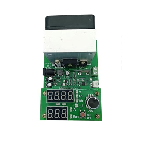 Hkfgdjdl Elektronisches Lastalterungsmodul, 30 V, 0,1–10 A, verstellbarer Leistungstester für Batterie-Stromversorgung, Schaltungsanalyse, professionell