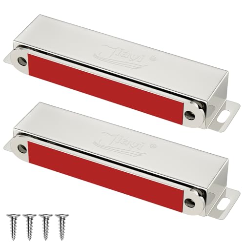 Magnetschnäpper Balkontür Tür Magnet Schranktür Jiayi 2 Stück Türmagnete für Möbel 40 Kg Magnete für Schranktüren Schrankmagnete Stark Möbelmagnet Magnet Türschließer Magnetverschluss Schrank