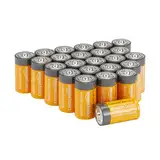 Amazon Basics Allzweck-Alkali-Batterien vom Typ C (Babyzellen), 1,5 V, 5 Jahre lagerfähig, 24 Stück