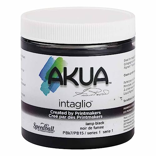 Akua IILB Intaglio Ink, Rußschwarz, 8 oz