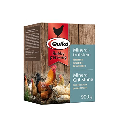 Quiko Hobby Farming - Mineral-Gritstein 900g - Pickstein für Hühner