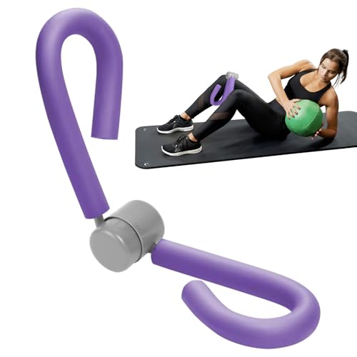 Flintronic Oberschenkeltrainer, Oberschenkel Hip Trainer, Beckenbodentrainer für Frau und Männer, Oberschenkel Beckenboden Beckenbodentraining, Trainingsgerät für Zuhause Gym Yoga (Lila)