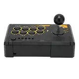 Fight Stick, USB Wired Game Joystick Retro Fighting Controller, Plug and Play, Unterstützung für Turbo-Funktion, Anwendbar für PS3, für , für Switch, PC