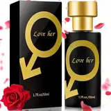 50ML Lure Her Parfum Herren, Pheromone Parfum Herren, Parfüm Herren, Pheromon Parfüm, Perfume Men, Männer Parfüm für Frauen Anziehen und langanhaltender Duft