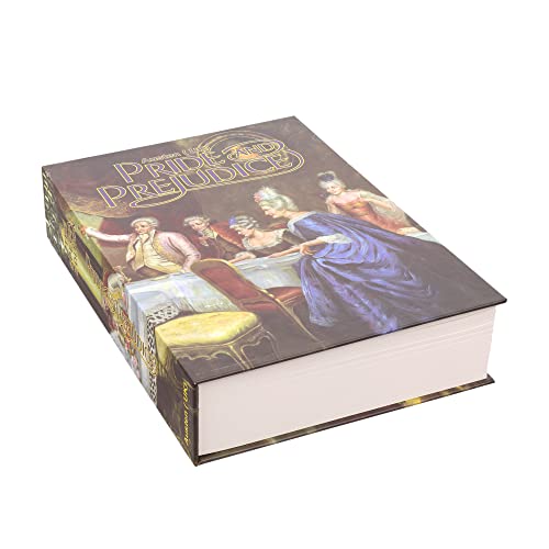 Secret Book Sicher Safe Box Buch-Safe mit Schloss Geldkassette im Wörterbuch Buch-Tresor Verstecktes Buch mit Schlüssel Lock Anti Diebstahl Sicher Secret Box Geldschrank Tresor Aufbewahrungsbox